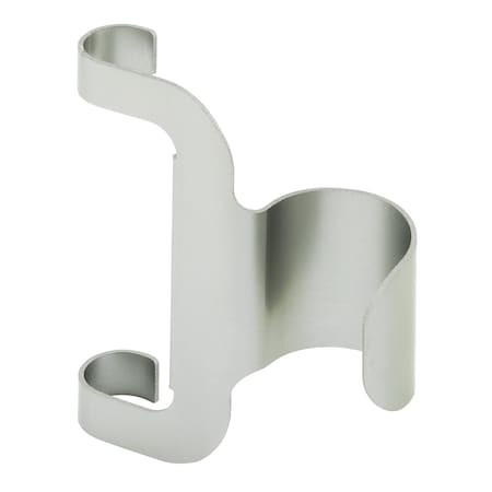 Prime-Line High Security Door Lock Finger Pull w/ Adhesive, Aluminum Construction, Satin Nickel MP108278